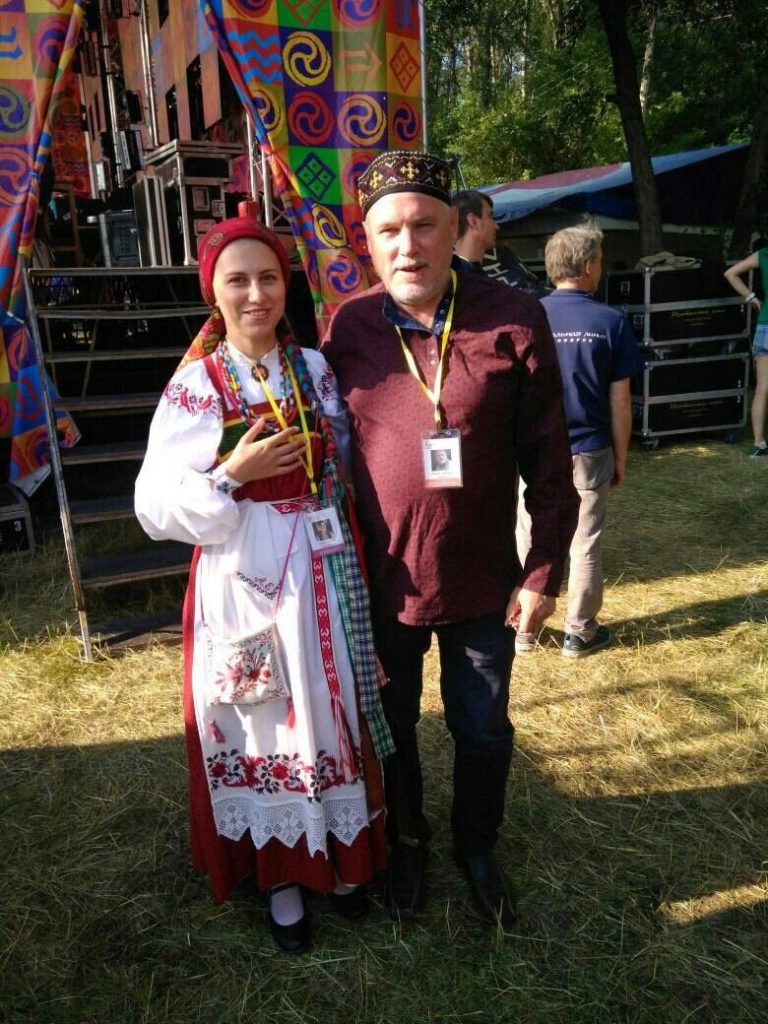МИР Сибири 2017-Антонина Агеева с Сергеем Старостиным