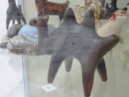 Ахпашев-тувинская глиняная игрушка, верблюд