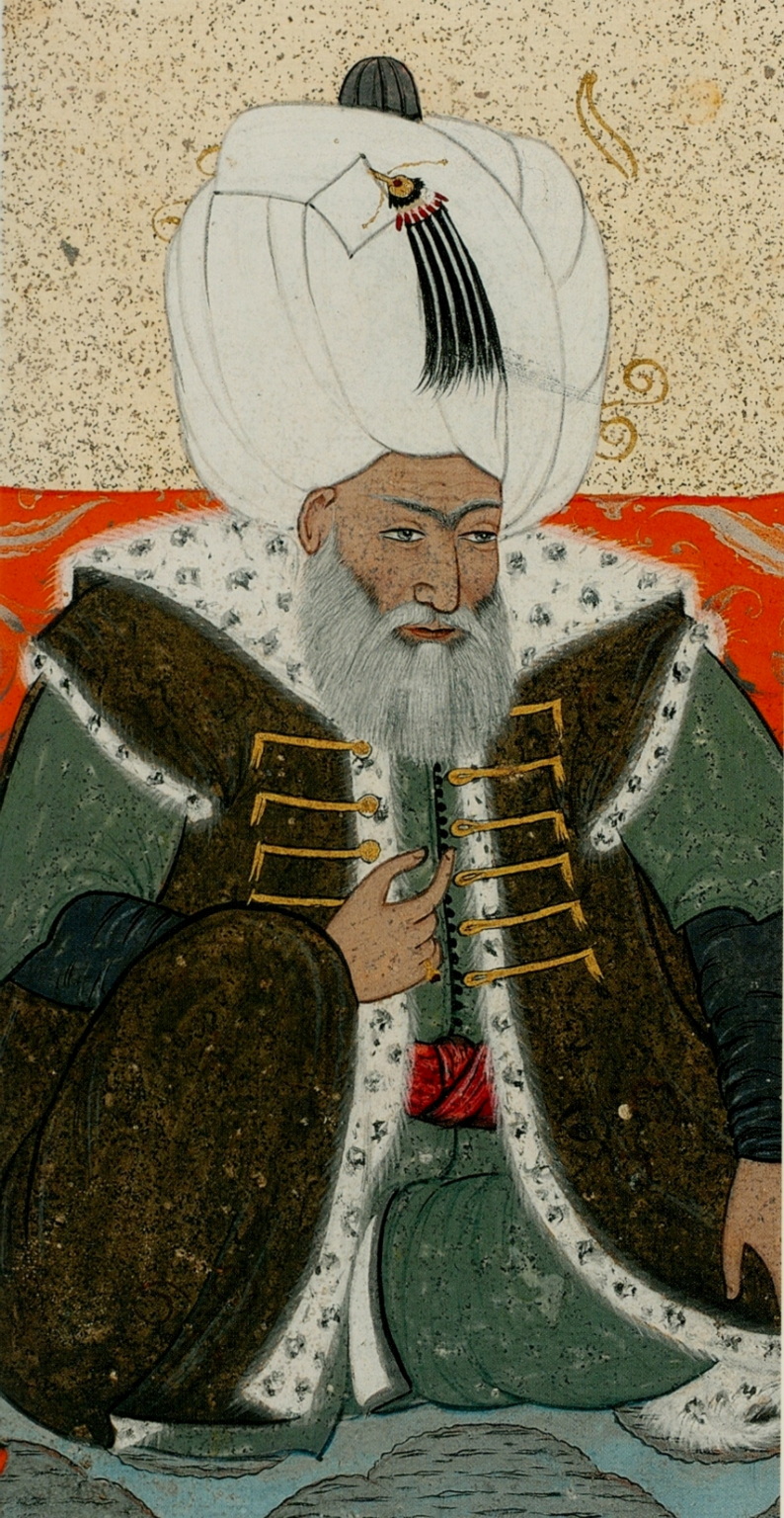 Темрюк-Levni._Portrait_of_Bayezid_II._1703-30_Topkapi_Saray_museum
