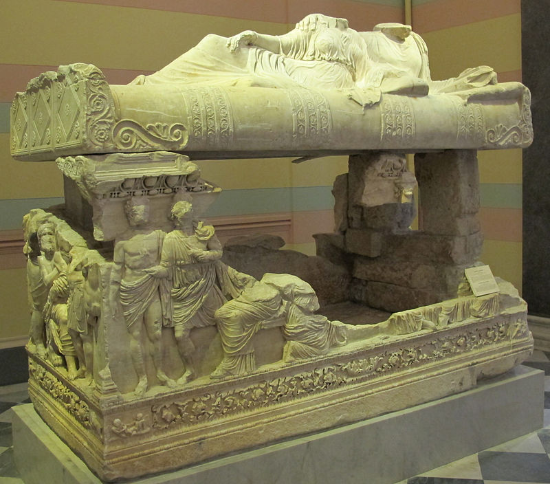 Темрюк-Мирмекийский саркофаг. 180—190-е годы